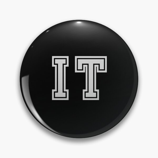 Item preview, I.T. Varsity Initials | Varsity Letters | Black And White | Personalised Gifts designed and sold by Avo And Sriracha.