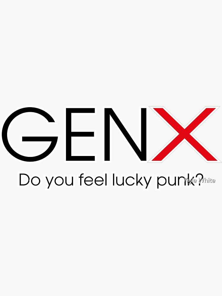 Gen X Gamer Sticker For Sale By Neuronet Redbubble