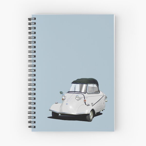 Item preview, Messerschmitt bubble car in white designed and sold by candc-retro.