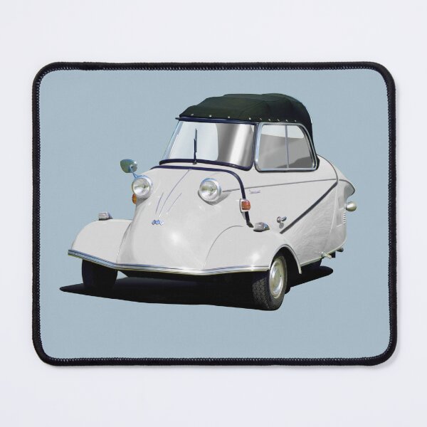 Item preview, Messerschmitt bubble car in white designed and sold by candc-retro.