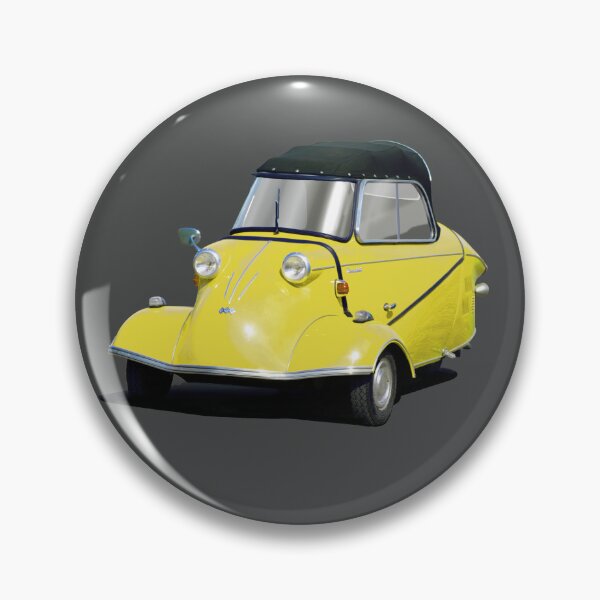 Item preview, Messerschmitt bubble car in yellow designed and sold by candc-retro.
