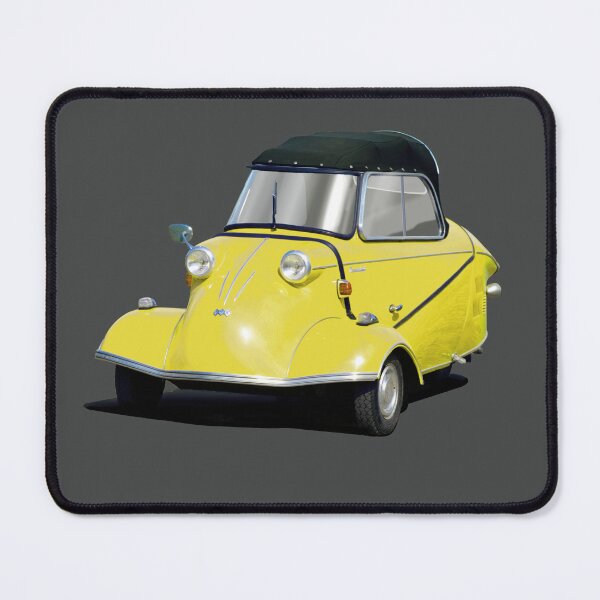 Item preview, Messerschmitt bubble car in yellow designed and sold by candc-retro.