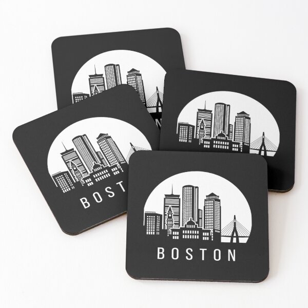 Artikelvorschau, Skyline von Boston entworfen und verkauft von MoterSplika.