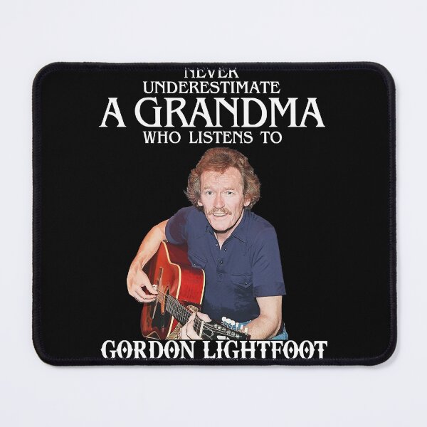 Item preview, Music Vintage Vintage Never Underestimate Listens To Gordon Lightfoot Gift Music Fans designed and sold by NadiaMills456.