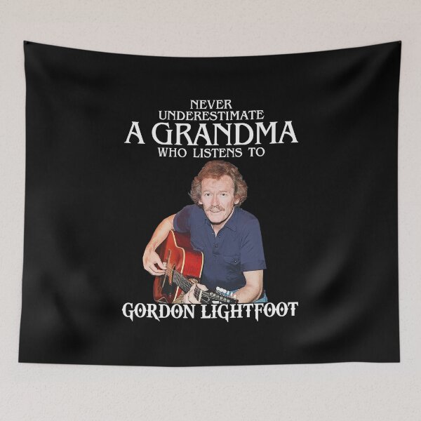 Item preview, Music Vintage Vintage Never Underestimate Listens To Gordon Lightfoot Gift Music Fans designed and sold by NadiaMills456.