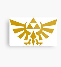 Triforce Gold Metal Print