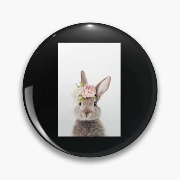 Item preview, Peek-a-boo Floral Bunny designed and sold by girodqfjollsv.