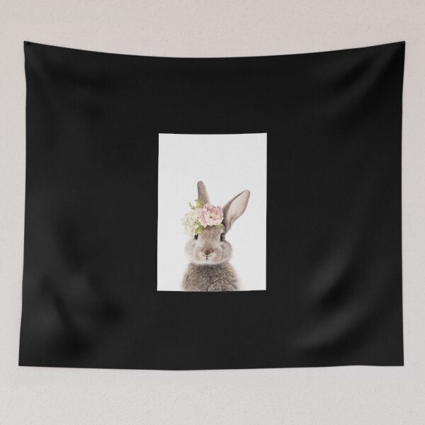 Item preview, Peek-a-boo Floral Bunny designed and sold by girodqfjollsv.