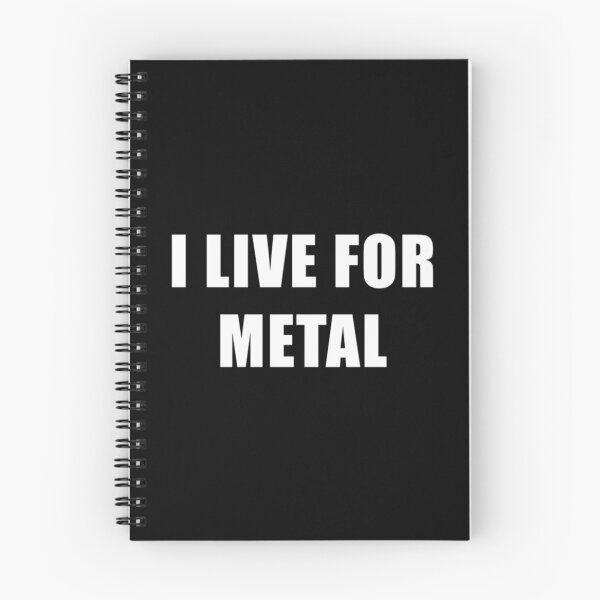 Item preview, I Live For Metal designed and sold by MoterSplika.