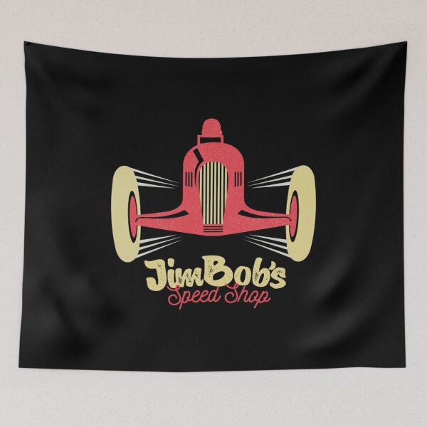 Item preview, Jimbobs Speed Shop Street Rod Tee designed and sold by MoterSplika.