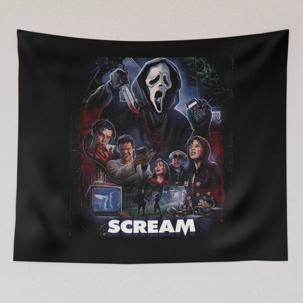 Item preview, Scream horror movie artwork poster Classic designed and sold by Allisunaway.