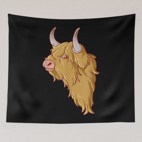 Aperçu de l'œuvre Vache Highland écossaise Vaches Highland créée et vendue par bryttanisiarra.