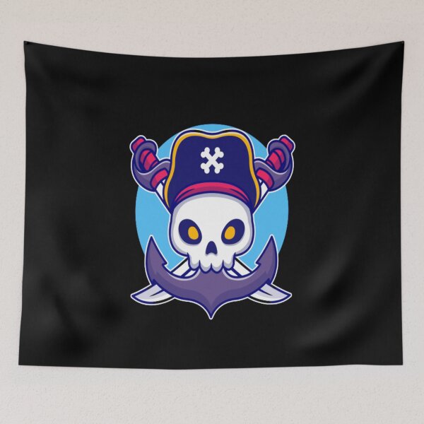Item preview, our flag means death - pirate with skull and swords   designed and sold by Elgeneral-store.