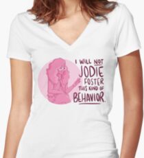 Camiseta entallada de cuello en V Trixie Mattel