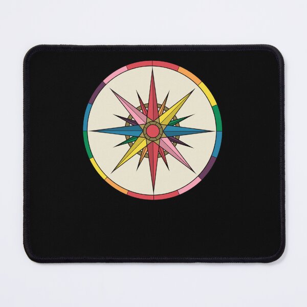 Item preview, Rainbow Compass Rose designed and sold by styercfsamonam.