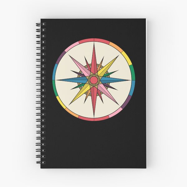 Artikelvorschau, Regenbogen-Kompassrose entworfen und verkauft von styercfsamonam.
