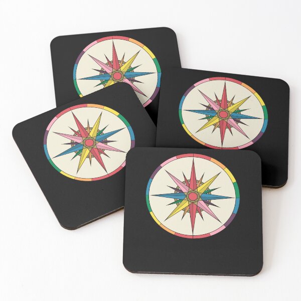 Item preview, Rainbow Compass Rose designed and sold by styercfsamonam.