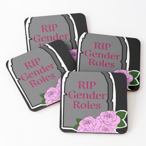 Item preview, Rip gender roles grave stone designed and sold by Crafts By Molly May.