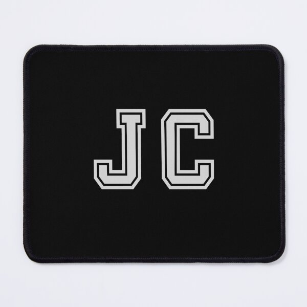 Item preview, J.C. Varsity Initials | Varsity Letters | Black And White | Personalised Gifts designed and sold by Avo And Sriracha.
