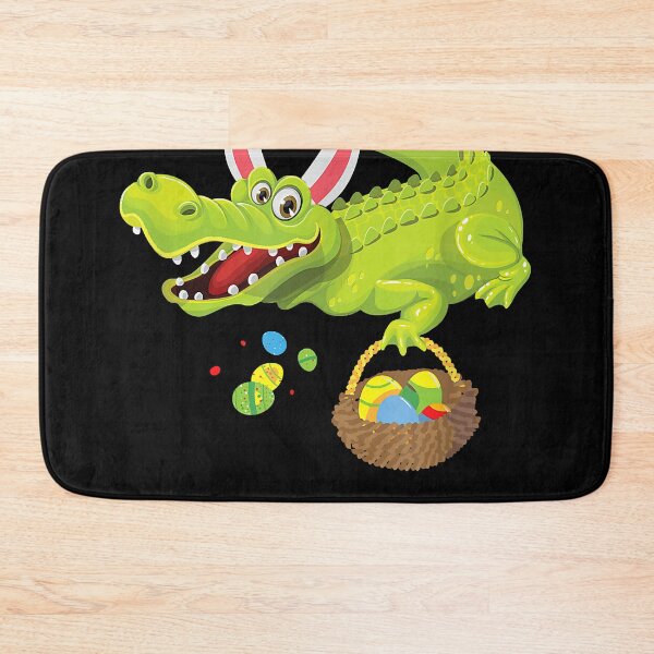 Item preview, Aligator with Bunny Ears & Easter Egg Basket designed and sold by AlexjShubert.