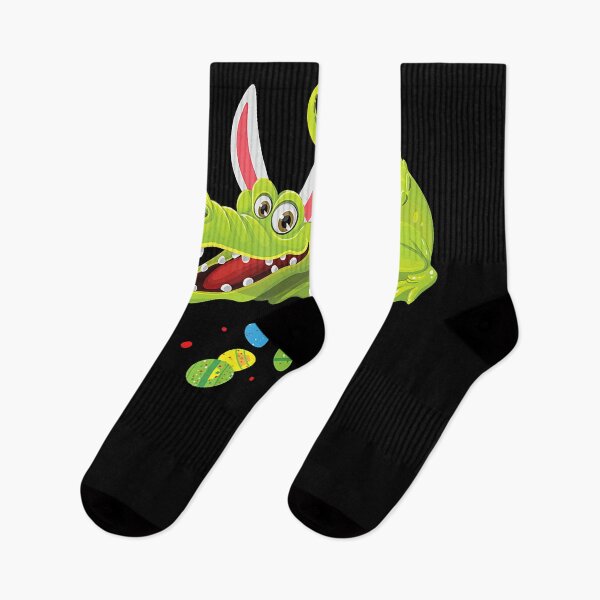Item preview, Aligator with Bunny Ears & Easter Egg Basket designed and sold by AlexjShubert.