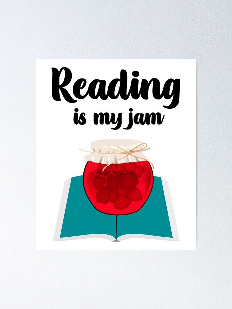 Reading Is My Jam Tee Shirt for Book Lovers
