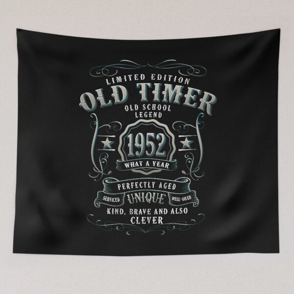 Item preview, 70th Birthday Vintage 1952 Old Timer Born 1952 designed and sold by Dubbra.