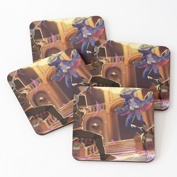 Item preview, Layton and Anton Duel Fanart designed and sold by Lea-Baggins.