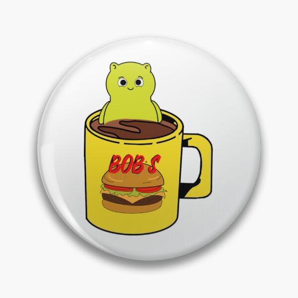 Item preview, Burger Bob’S Coffee With Kuchi Kopi Illustration  designed and sold by ianeDales1896.