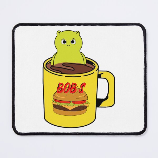 Item preview, Burger Bob’S Coffee With Kuchi Kopi Illustration  designed and sold by ianeDales1896.