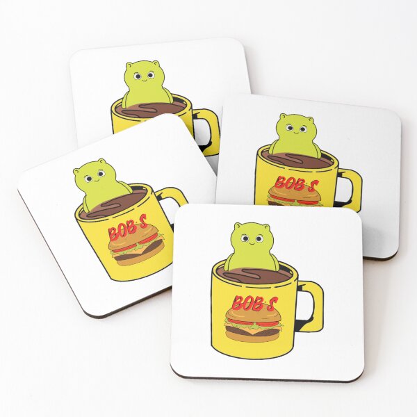 Item preview, Burger Bob’S Coffee With Kuchi Kopi Illustration  designed and sold by ianeDales1896.