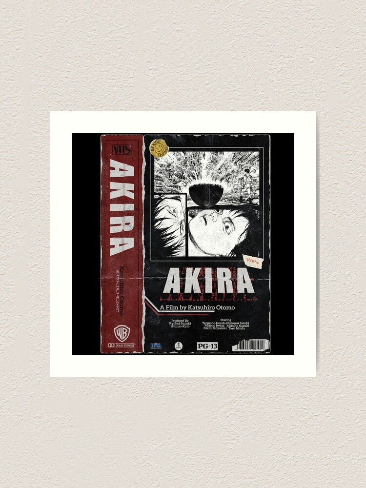 Akira Anime Poster - アキラ 1988 Alternative Design - High Quality Prints