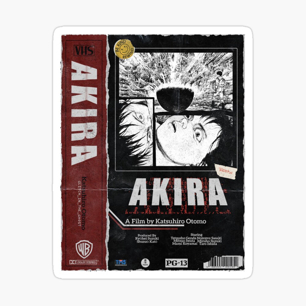 Akira vhs Streamline Pictures redub version 1989 Manga Anime