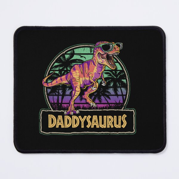 Dadasaurus Shirt Dinosaur Family Shirts Set' Mouse Pad