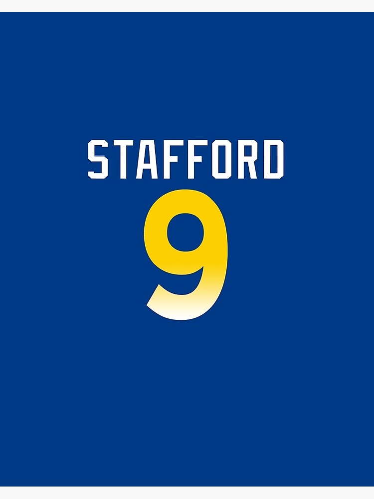 Matthew Stafford 9 Los Angeles Rams player football retro poster shirt,  hoodie, sweater, long sleeve and tank top