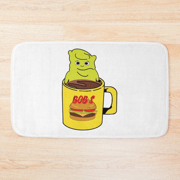 Item preview, Burger Bob’S Coffee With Melted Kuchi Kopi Illustration  designed and sold by ianeDales1896.