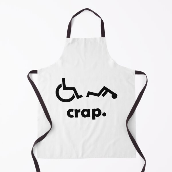 Item preview, Crap Handicap Funny Wheelchair Disabled designed and sold by PartrickLamela.