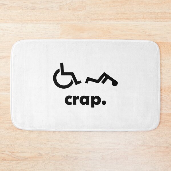 Item preview, Crap Handicap Funny Wheelchair Disabled designed and sold by PartrickLamela.
