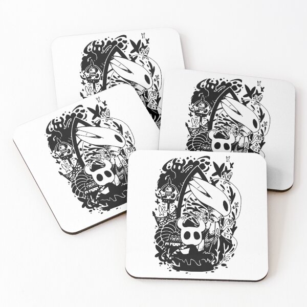 Item preview,  White Classic Art Hollow Knight Funny Game  designed and sold by Bulgatez1728.