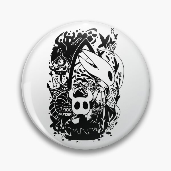 Item preview,  White Classic Art Hollow Knight Funny Game  designed and sold by Bulgatez1728.