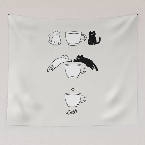 Item preview, Coffee Cat 2: Catte designed and sold by ilovedoodle.