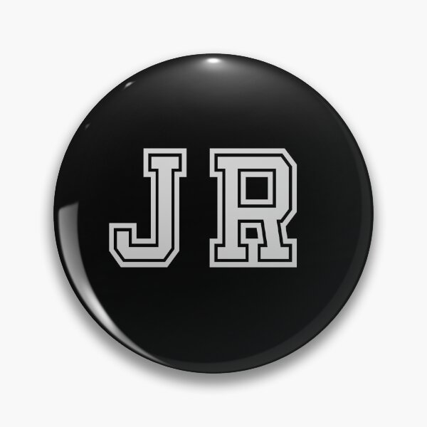 Item preview, J.R. Varsity Initials | Varsity Letters | Black And White | Personalised Gifts designed and sold by Avo And Sriracha.