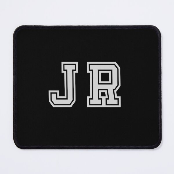 Item preview, J.R. Varsity Initials | Varsity Letters | Black And White | Personalised Gifts designed and sold by Avo And Sriracha.