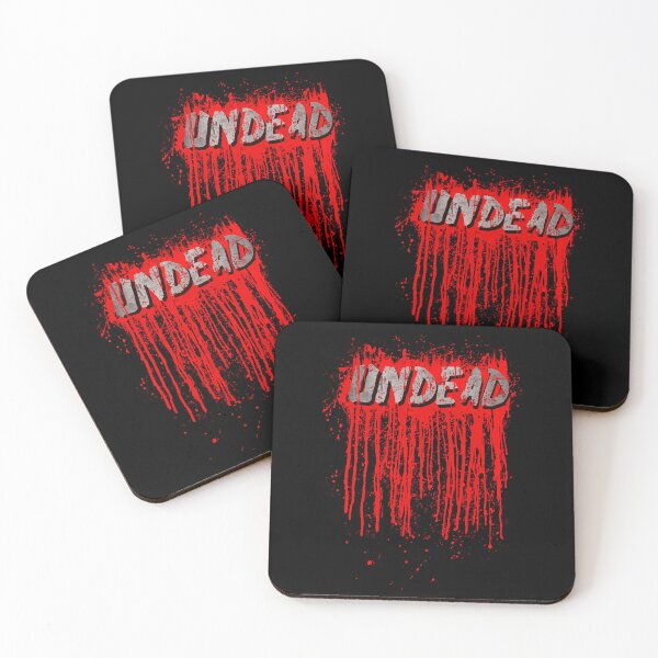 Item preview, UNDEAD - Blood Smeared  horror  splatter designed and sold by BruceGadiel.