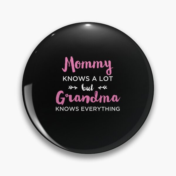 Item preview, Grandma Knows Everything Funny Grandmother designed and sold by REDallayah.