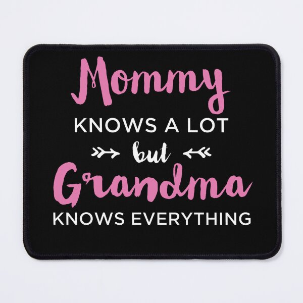 Item preview, Grandma Knows Everything Funny Grandmother designed and sold by REDallayah.