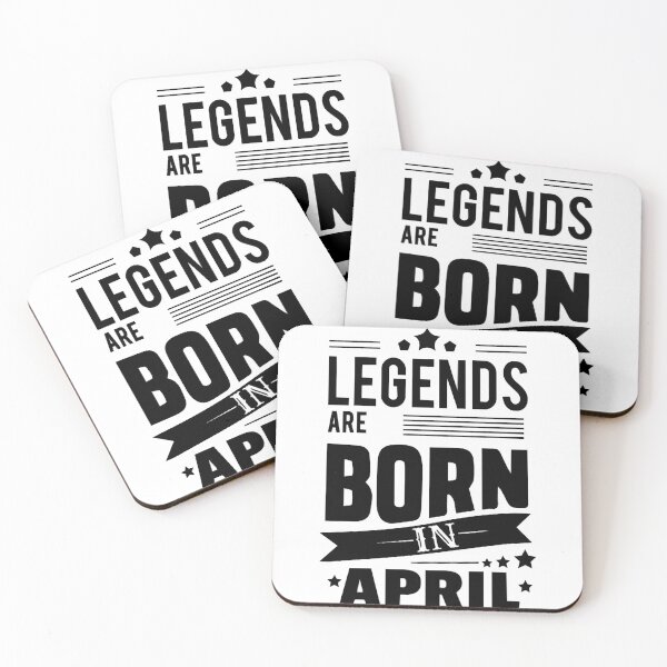 Item preview, Legends Are Born In April designed and sold by PartrickLamela.