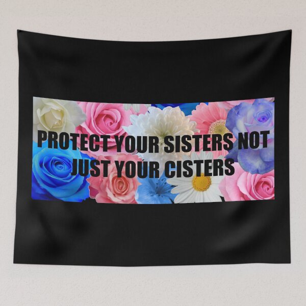 Item preview, Flower Activism - Protect Your Sisters designed and sold by qshiner.