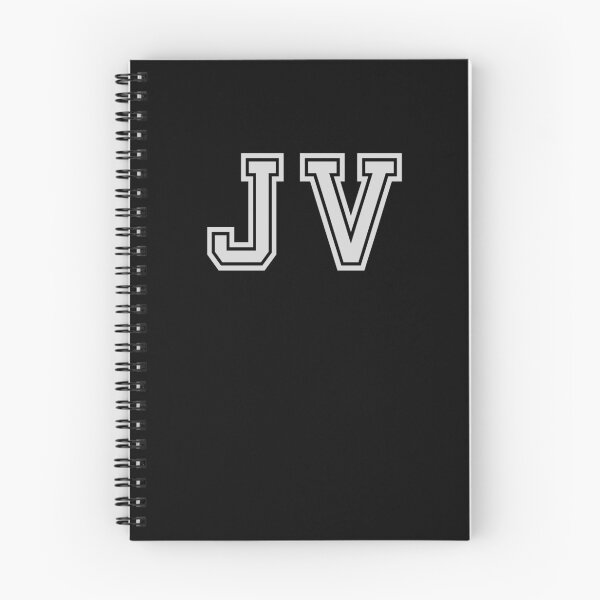 Item preview, J.V. Varsity Initials | Varsity Letters | Black And White | Personalised Gifts designed and sold by Avo And Sriracha.