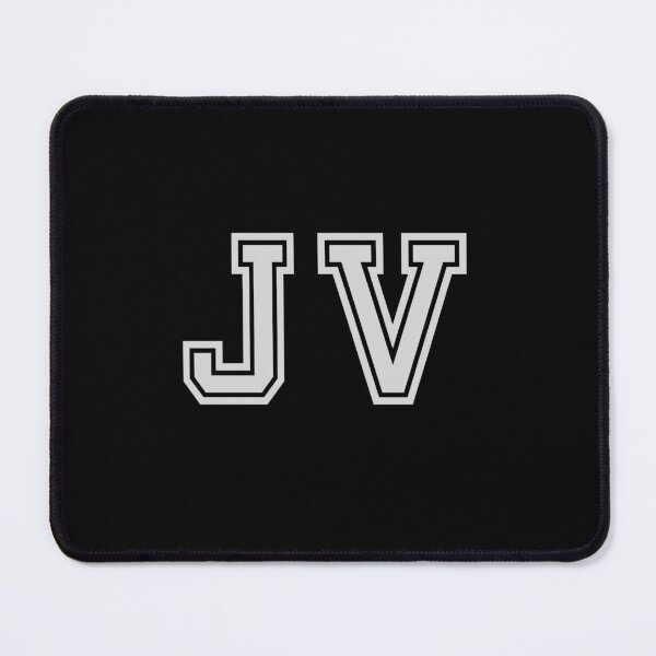 Item preview, J.V. Varsity Initials | Varsity Letters | Black And White | Personalised Gifts designed and sold by Avo And Sriracha.